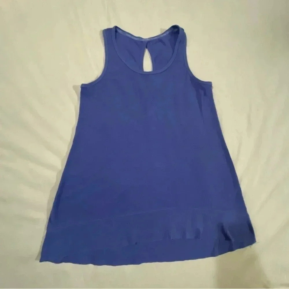 Calvin Klein Performance women’s blue sleeveless summer cotton top
